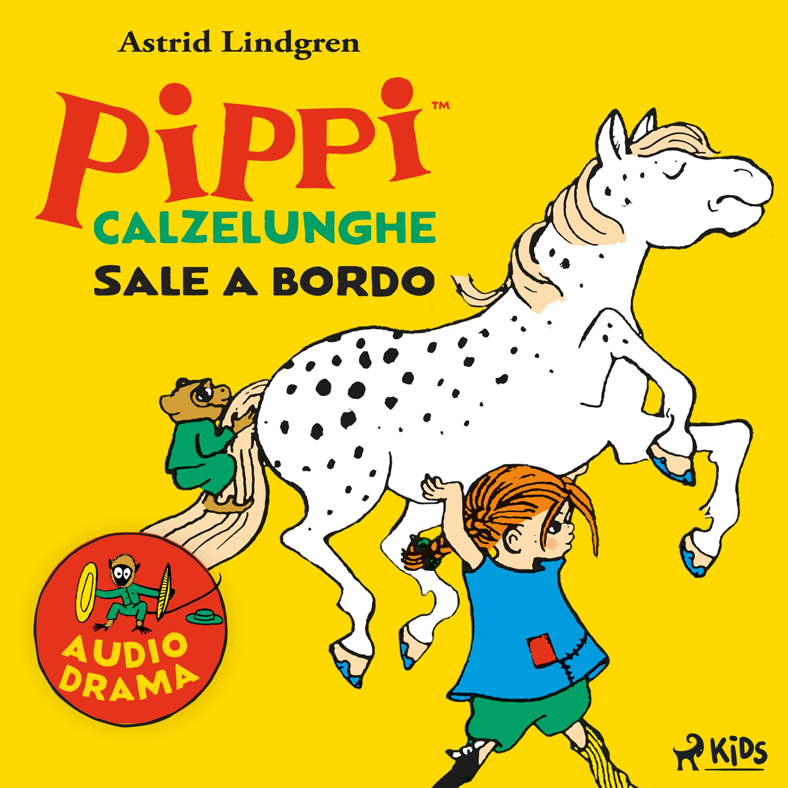 Pippi Calzelunghe Sale A Bordo, Audiobook, Astrid Lindgren